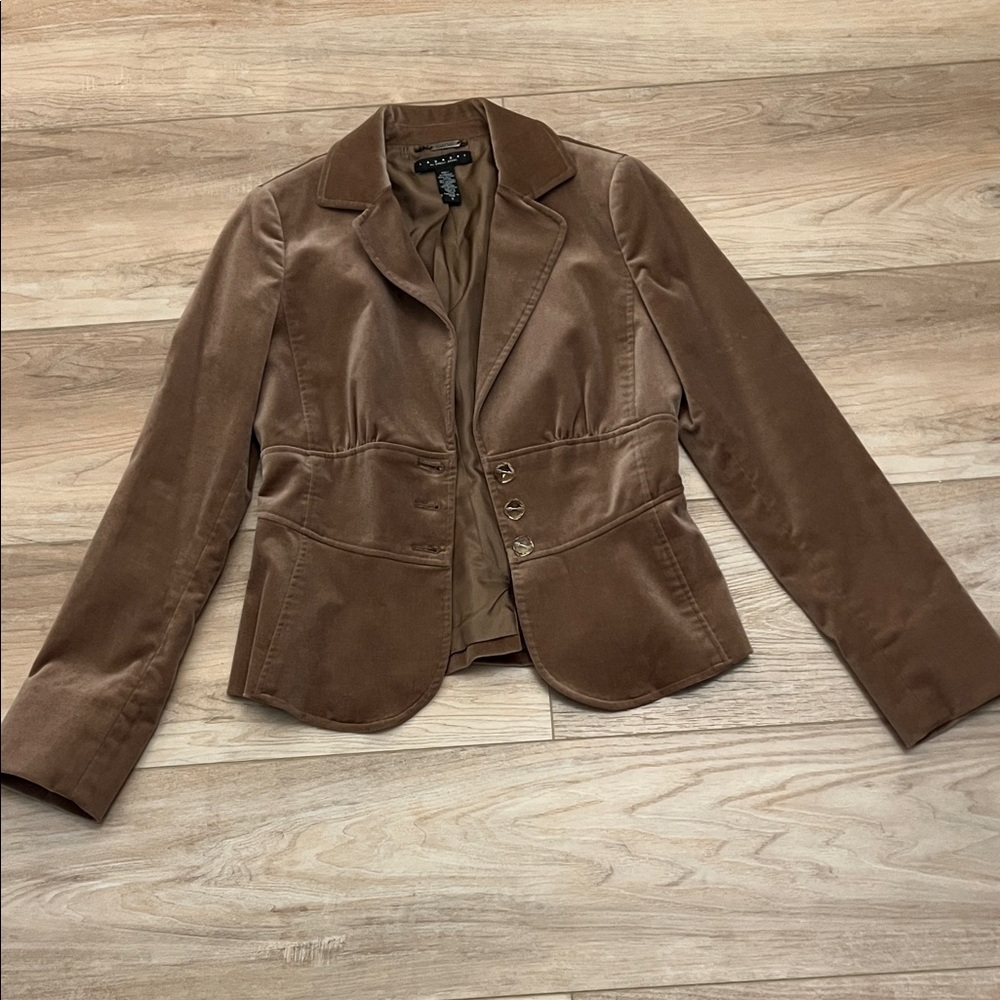 Laundry By Shelli Segal Brown Blazer